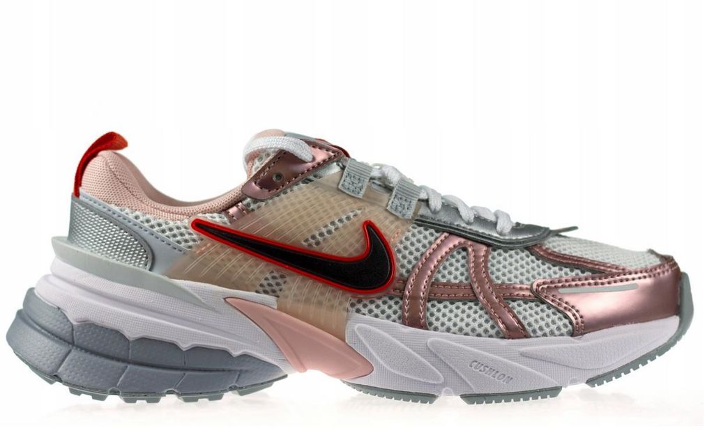 NIKE V2K RUN Damen Sneaker Textil mit dicker Ferse Größe 36,5 Einlegesohlenlänge 23 cm