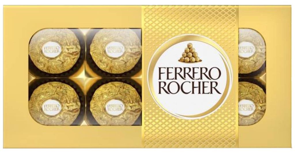 Ferrero Rocher Gaufrettes croustillantes avec fourrage Image du produit 