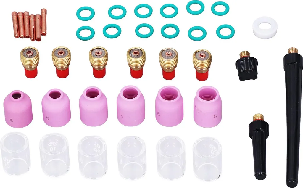 Kit Accessoires TIG 40 pièces avec Buses et Diffuseurs pour WP-9/20/25