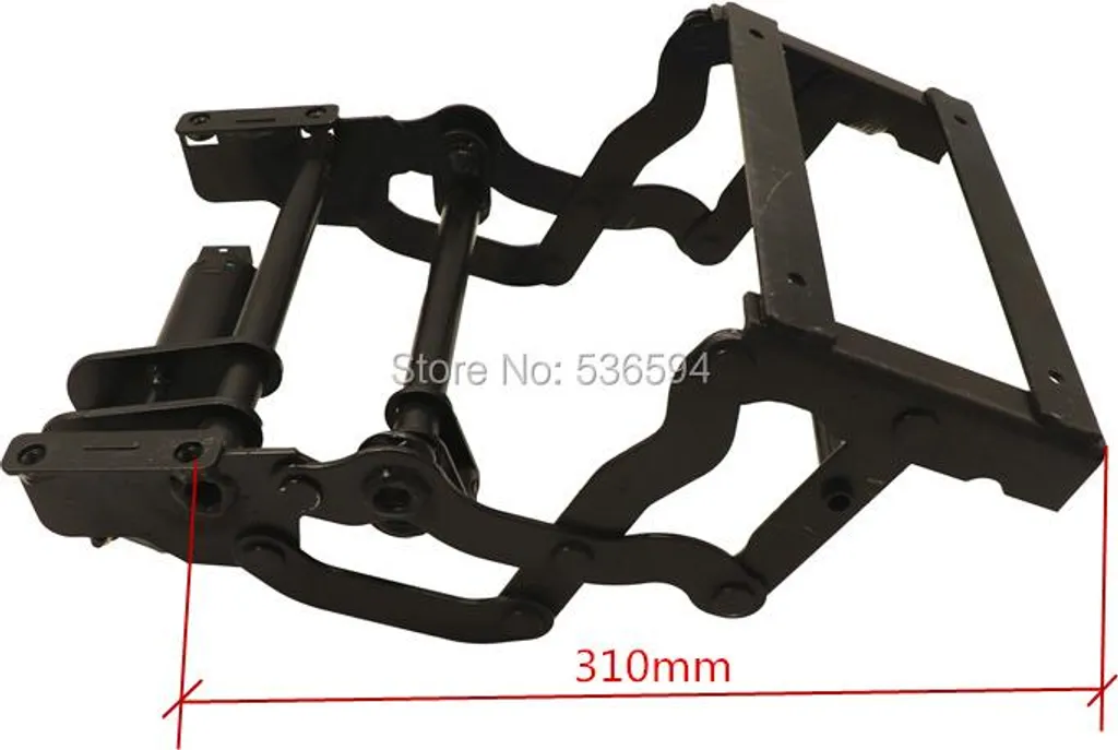Repose-pieds Électrique 12V 40x30x30cm Modèle Universel Barre de Poussée - 2