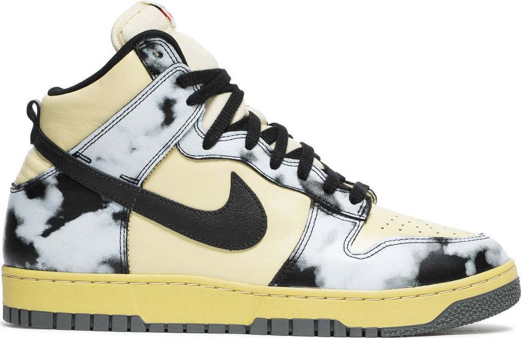 Nike Dunk High 1985 Black Acid Wash - EU: 40