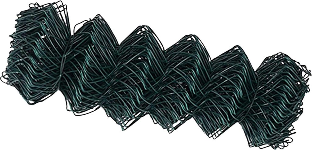 "WINTER SALE"Kettenzaun Grün 25x0,4 m Stahl NEU679624 - Metallzäune