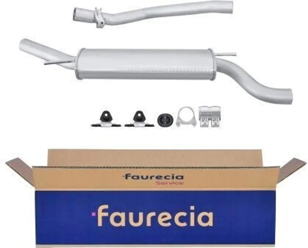 Silencieux arrière pour VW T4 : échappement HELLA 8LD 366 036-571 robuste