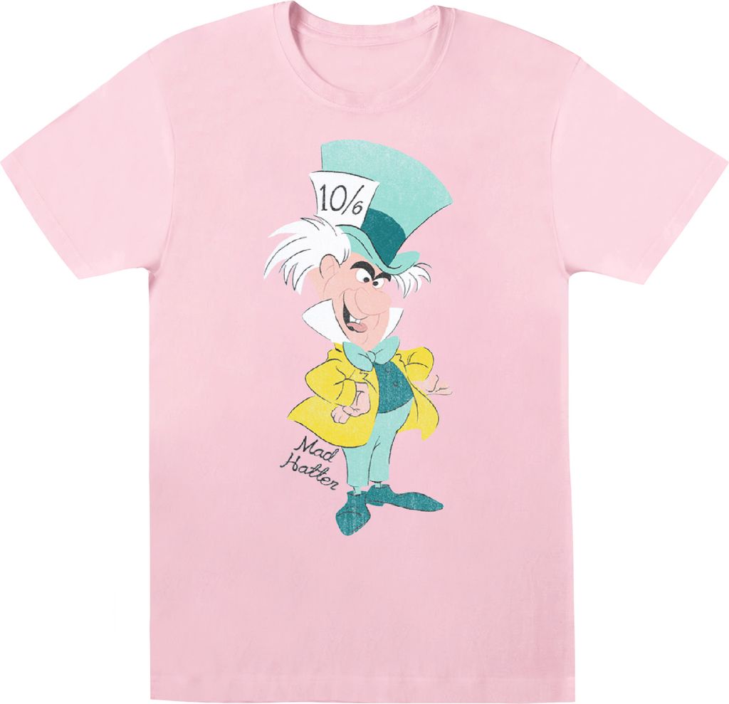 Disney - T-Shirt für Herren BI10021 (L) (Babyrosa)