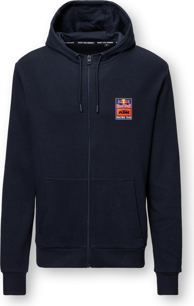 Red Bull KTM Racing Team Kapuzensweatjacke "Logo" -blau Produktbild 