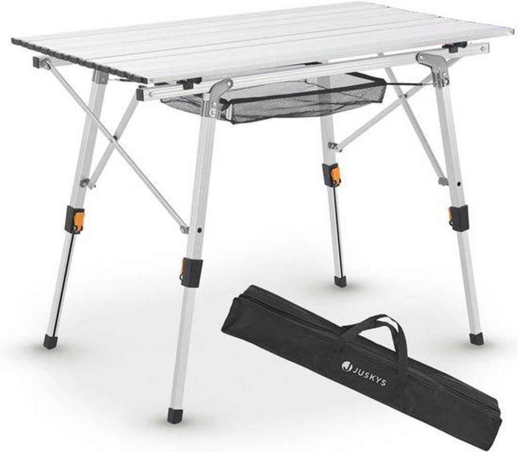 Aluminium Campingtafel - Verstelbar, leicht, langlebig, für Outdoor-Aktivitäten