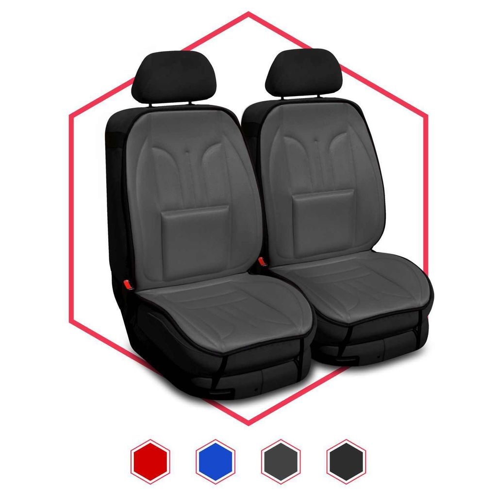 Autositzbezüge Universal Sitzauflage Matte PKW Grau Vorne 1+1 für Alfa Romeo 156