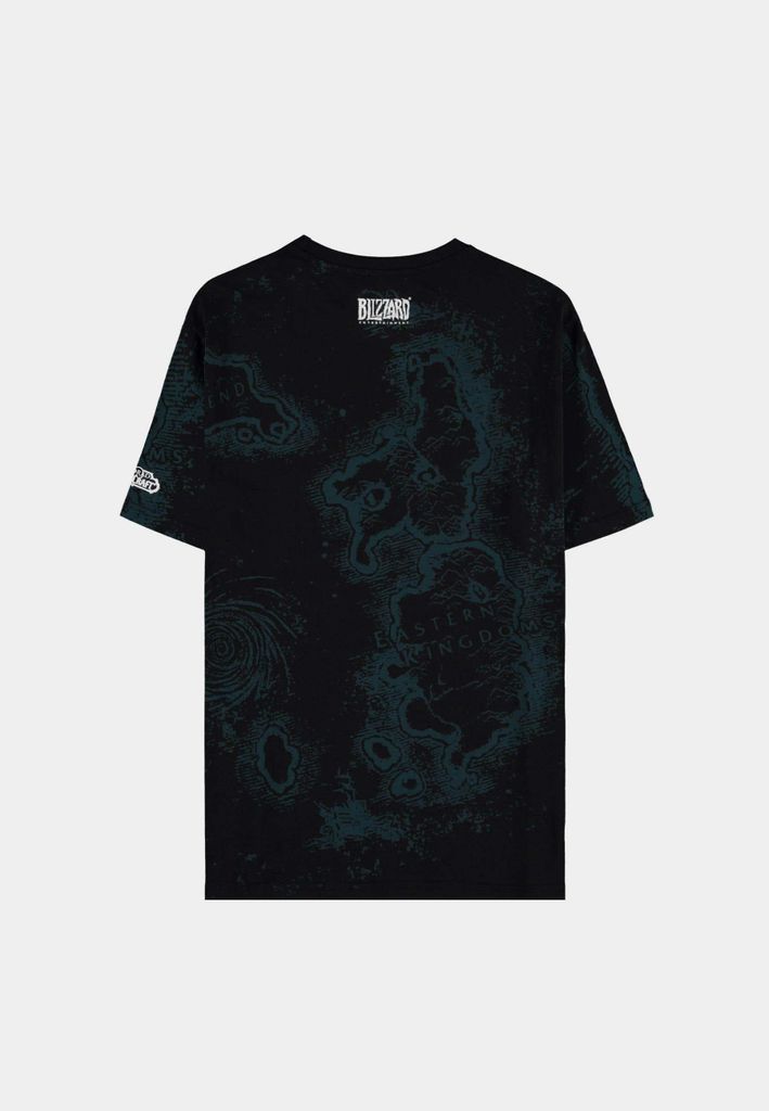 World of Warcraft WoW Azeroth Karten-T-Shirt - XXL