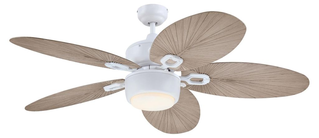 Vonkajší stropný ventilátor s osvetlením a sťahovacími Obrázok produktu 