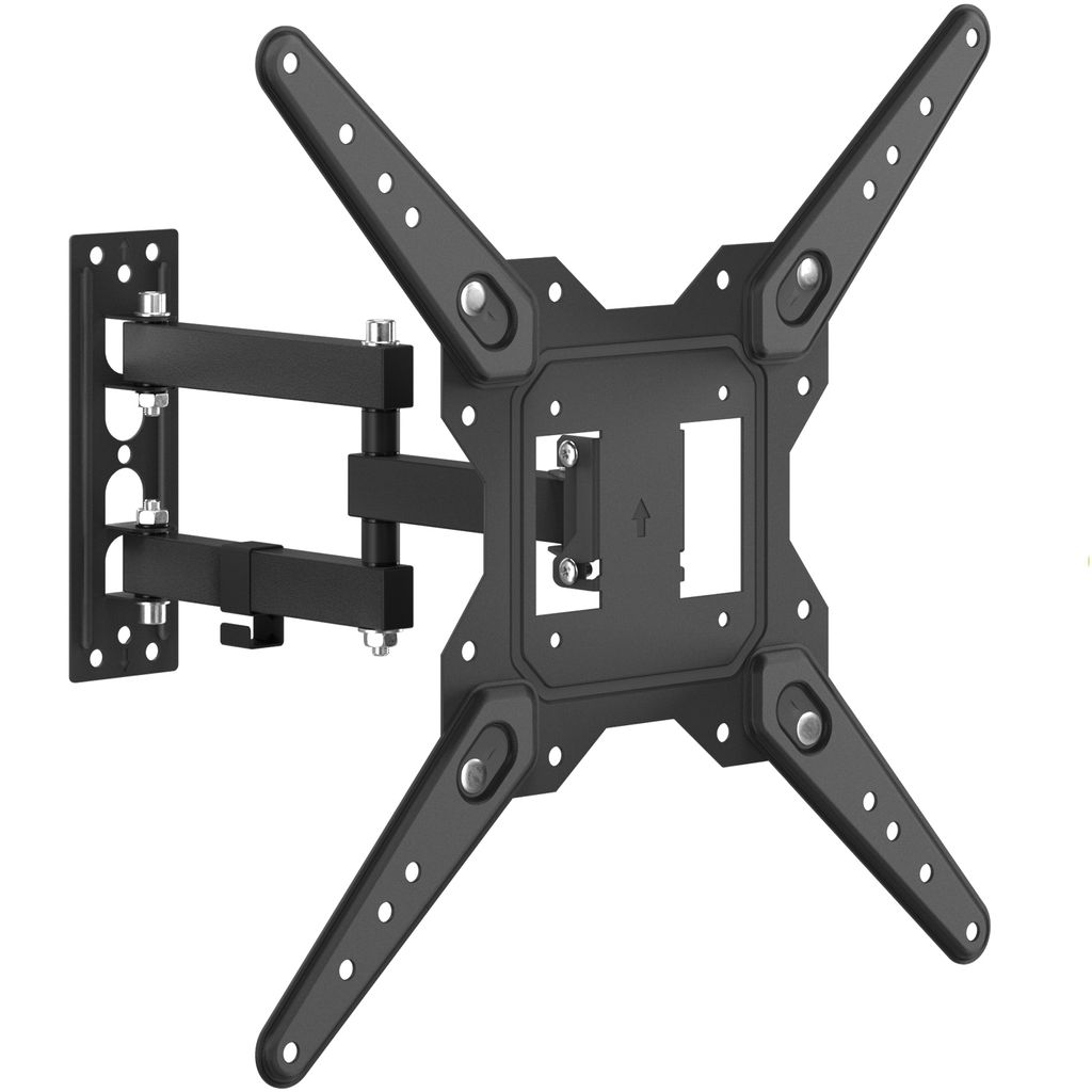 ACROPAQ TV Wandhalterung - Für 22 bis 55 Zoll Fernseher geeignet, Schwenkbar, Mit Kabelmanagement-System - Wandhalterung Fernseher, TV Halterung, ...