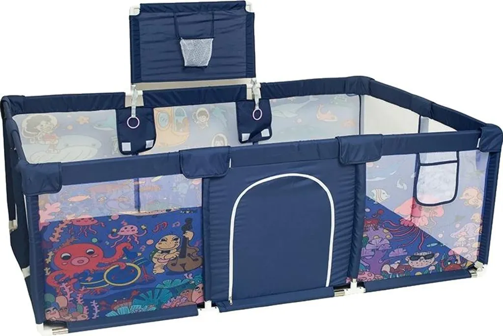 Esclusivo Parco Giochi Blu Oceano: Eleganza e Sicurezza Totale