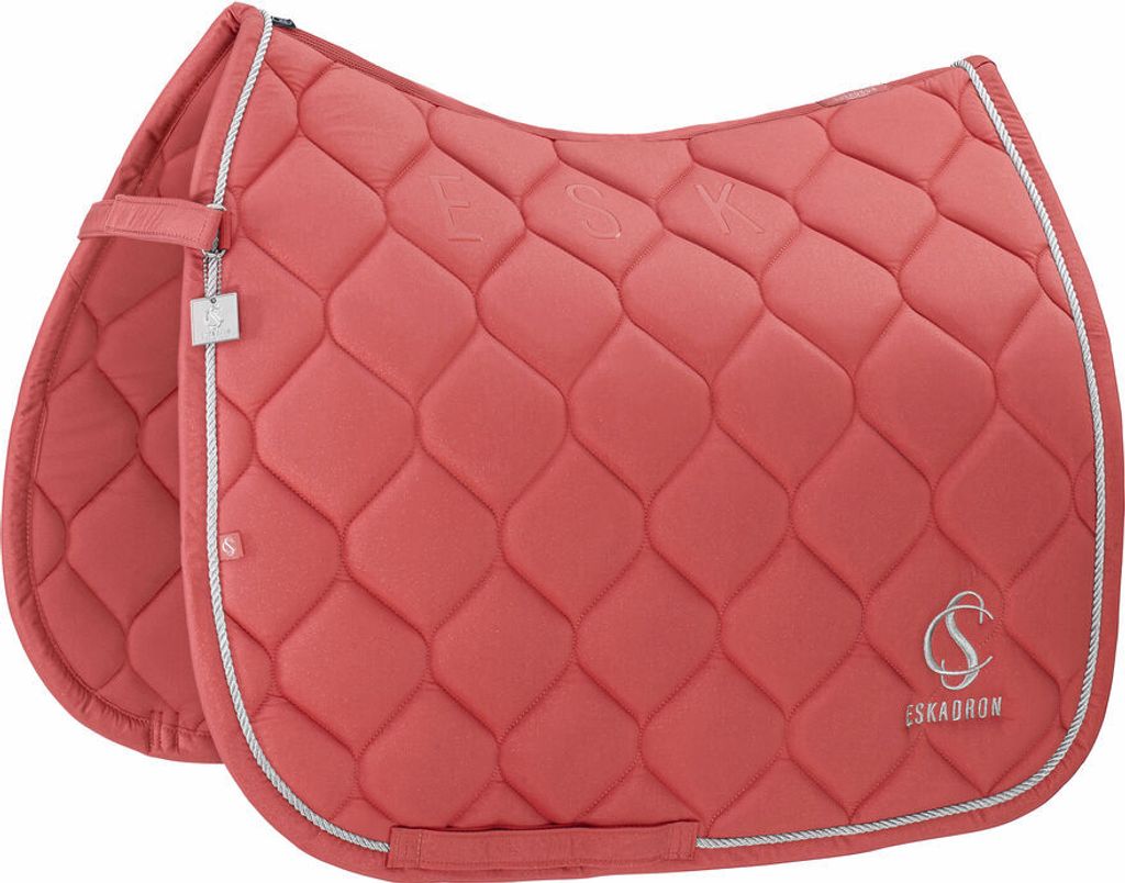 Eskadron Classic Sports Schabracke " SPARKLE " Form - Vielseitigkeit Farbe - coral blossom