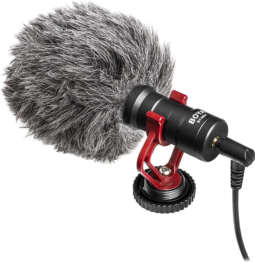 Microphone Cardioïde Externe BY-MM1 BOYA pour Caméra et Téléphone Mobile - 31