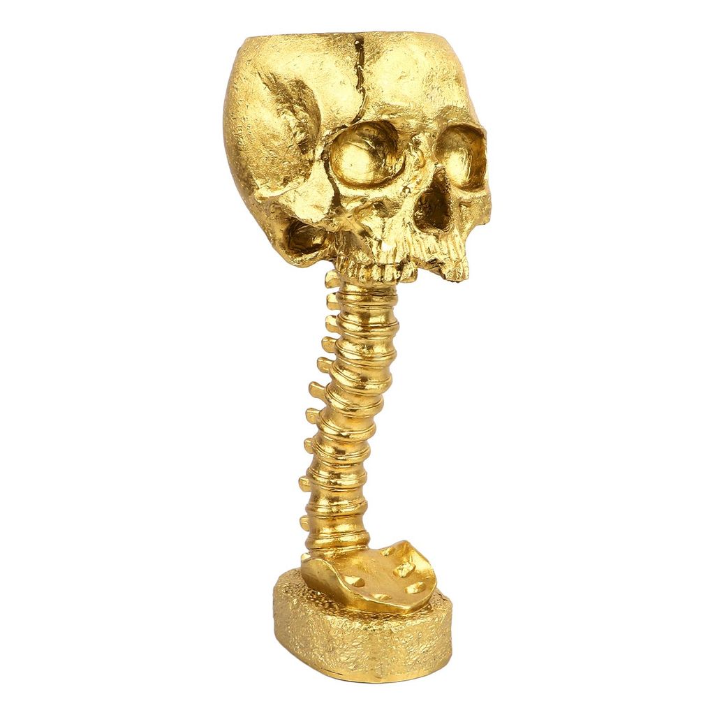 Skull Planter Spine Stand Set,Skull Decor Planter,Skull Flower Pot,Resin Skeleton Flower Pot,Flower Pot,Skeleton Flower Pot