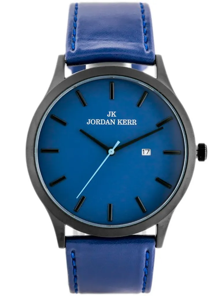 Montre Jordan Kerr L1026 Cadran Lisible et Verre Minéral Résistant