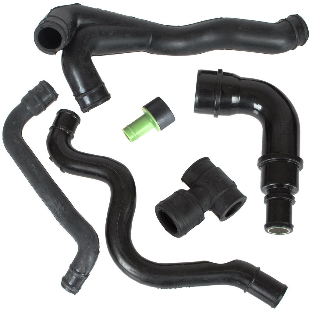Seat Leon 99-06 1.8 T Motorblock-Entlüftungsschläuche, 6-teiliger Satz