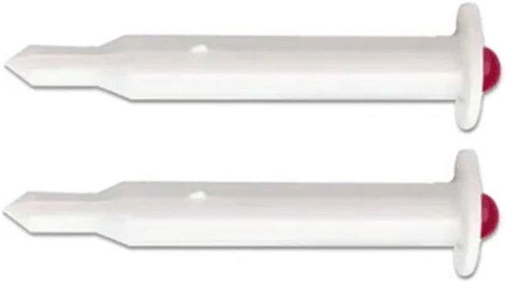 Doppeltes Ausklapp-Thermometer-Set – Verwendbare Fleischthermometer für Hähnchen, Truthahn und Rindfleisch