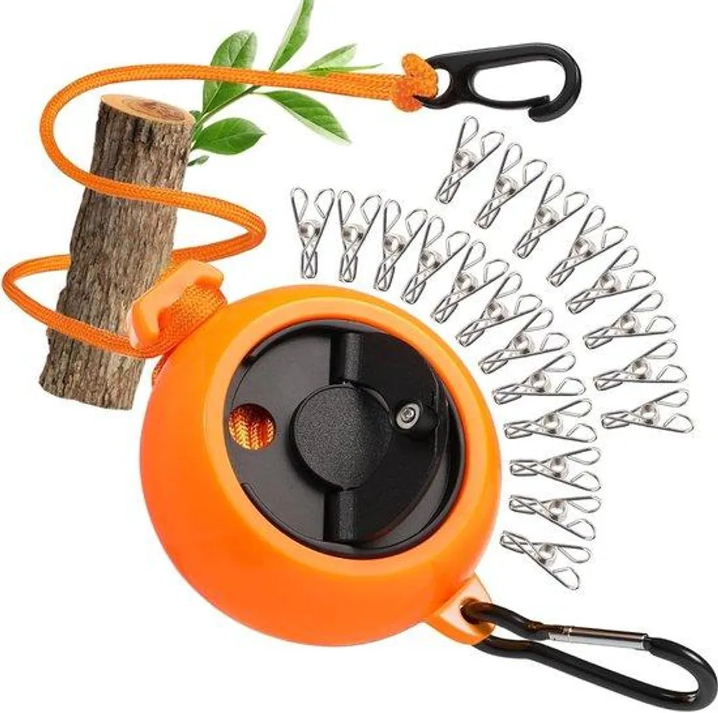 Petit tuyau d'arrosage de camping 10m avec manivelle et enrouleur compact