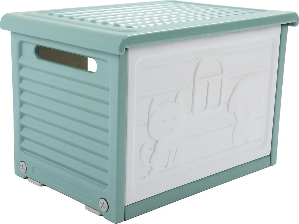 Niche chat imperméable toit plat vert multifonction toutes saisons - 4