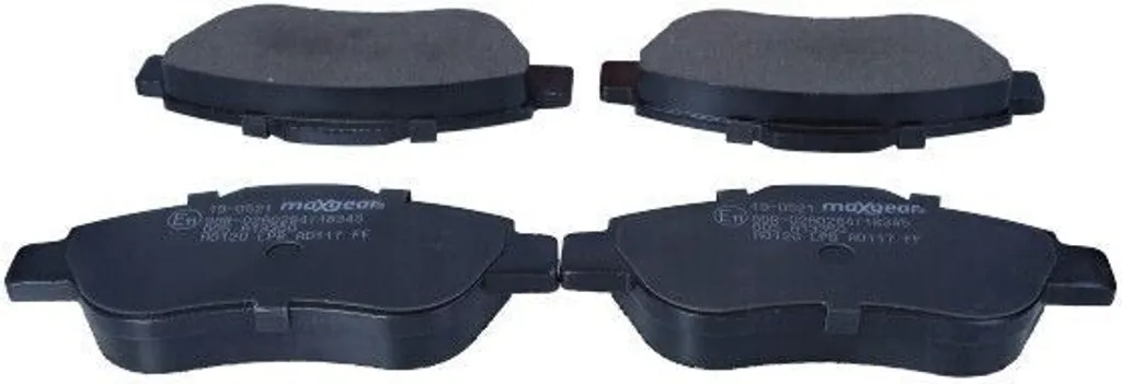 Plaquettes de frein avant MAXGEAR 19-0521 pour Fiat Panda OE 71772215