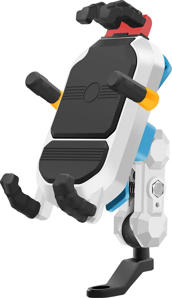 Support téléphone moto étanche antivol universel pour guidon de 6,5 pouces