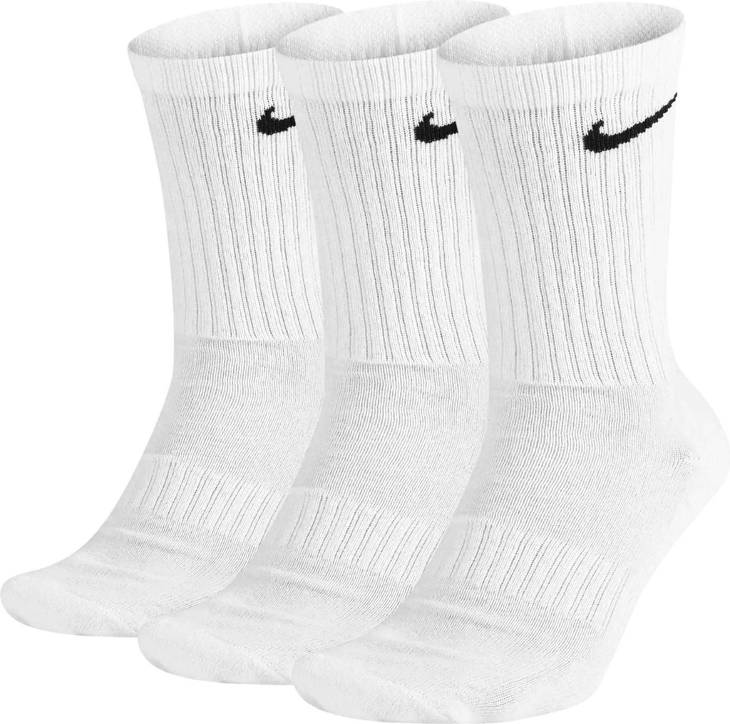 Nike - "Everyday" Socken für Herren/Damen Uni(3er-Pack) PP517 (38 EU - 42 EU) (Weiß)