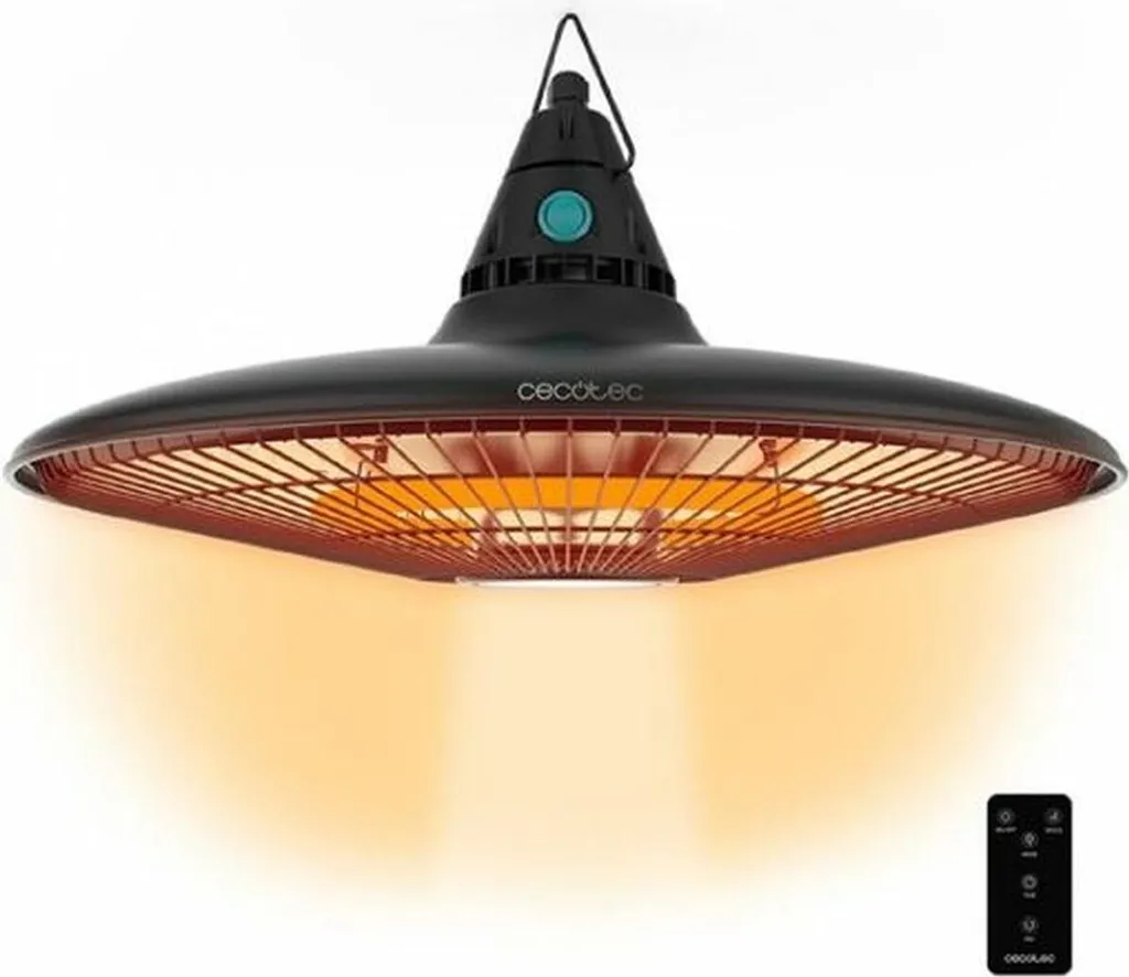 Riscaldatore Professionale Cecotec 1500W | Ideale per Dehors e Bar
