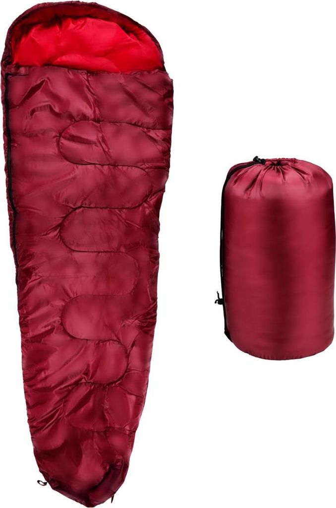 Camp Active Mummy Schlafsack Sommerschlafsack für 5°C bis 10°C - Ein-Personen Schlafsack Erwachsene - für Festivals, Wandern und Camping - 210 ...