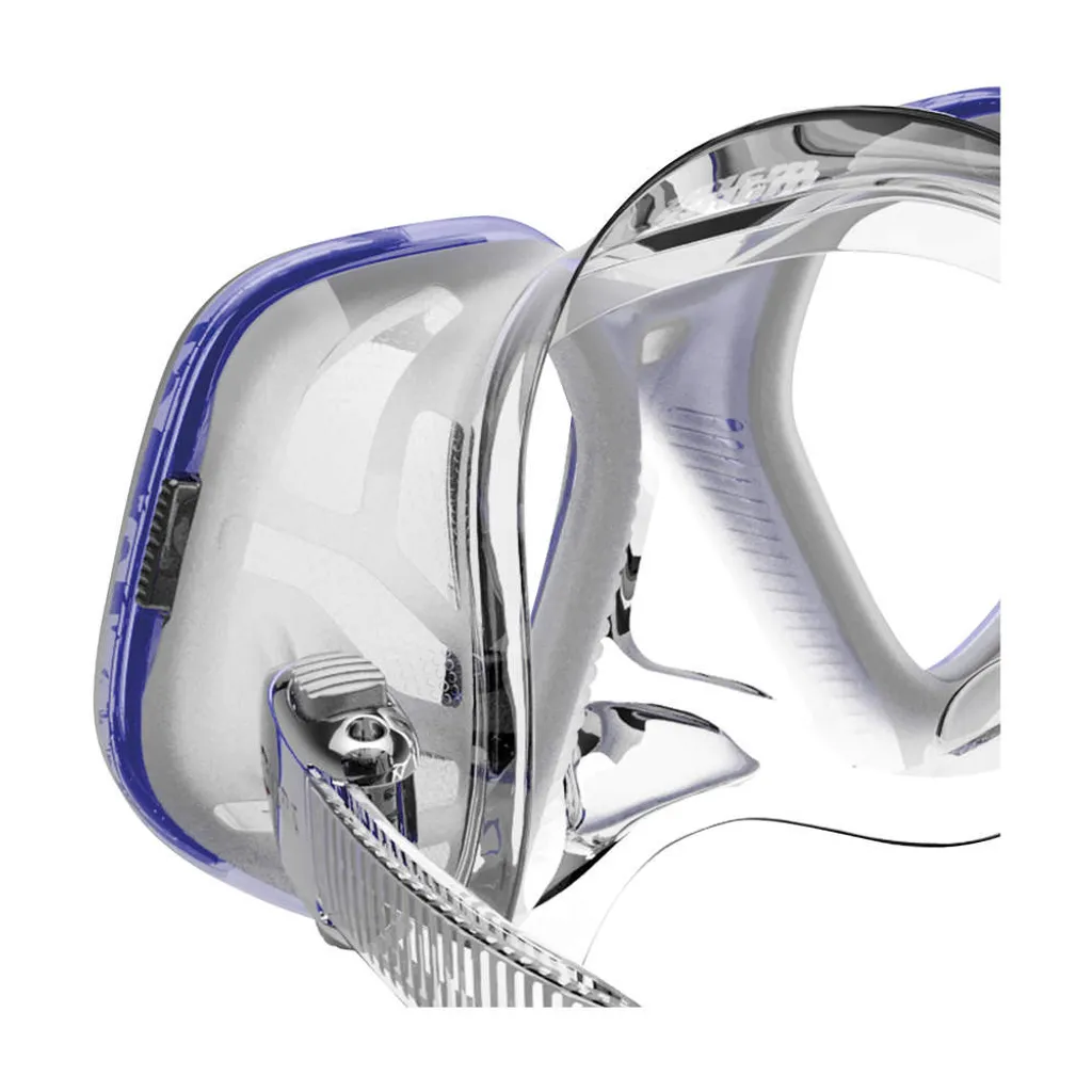 Masque Mares Chroma Up Bleu - Anti-Buée et Étanchéité pour la Chasse - 4
