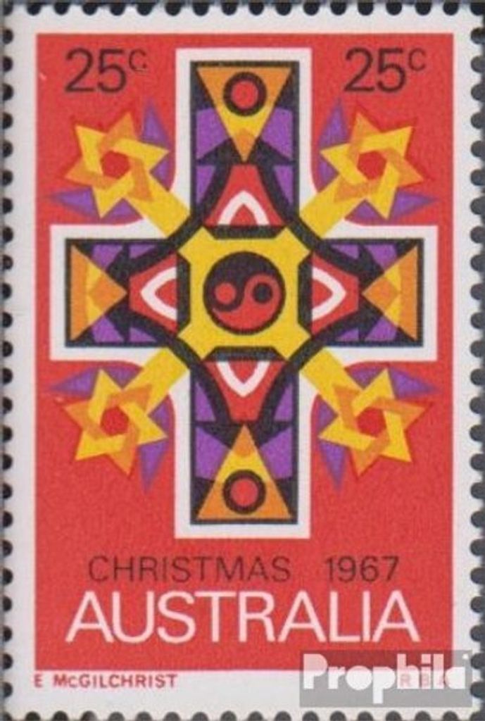 Briefmarken Australien 1967 Mi 394 (kompl.Ausg.) postfrisch Weihnachten