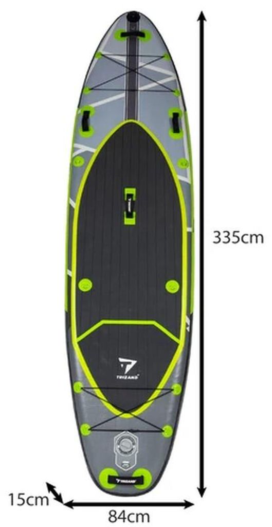 Trizand 25260 SUP-Paddleboard mit Zubehör, 335 cm, 130 kg Produktbild 