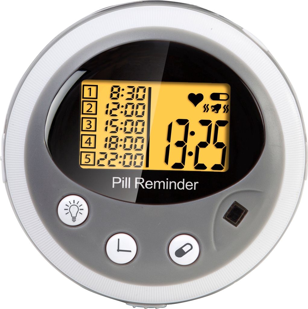 Alecto ACP-80 - Pillendose mit alarm Produktbild 