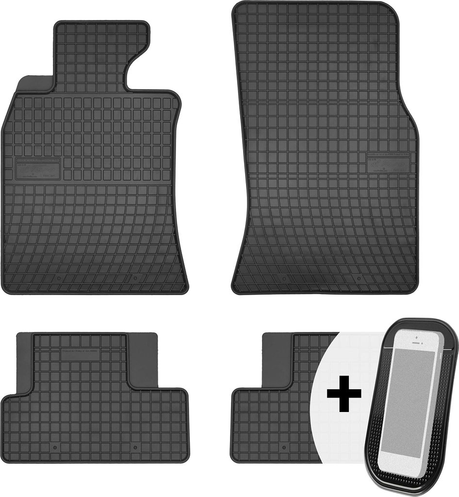 Gummimatten Auto Fußmatten Automatten Passgenau 4-teilig Set - passend für Mini Countryman 2010-2016