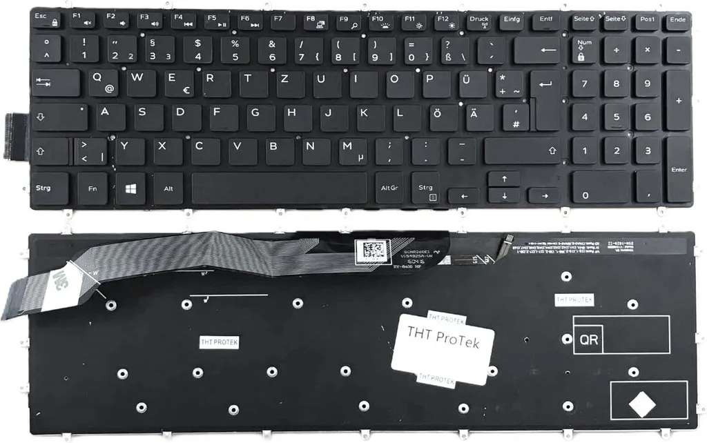 Réparer Clavier Dell Inspiron 15-5565 - Rétroéclairé AZERTY Français