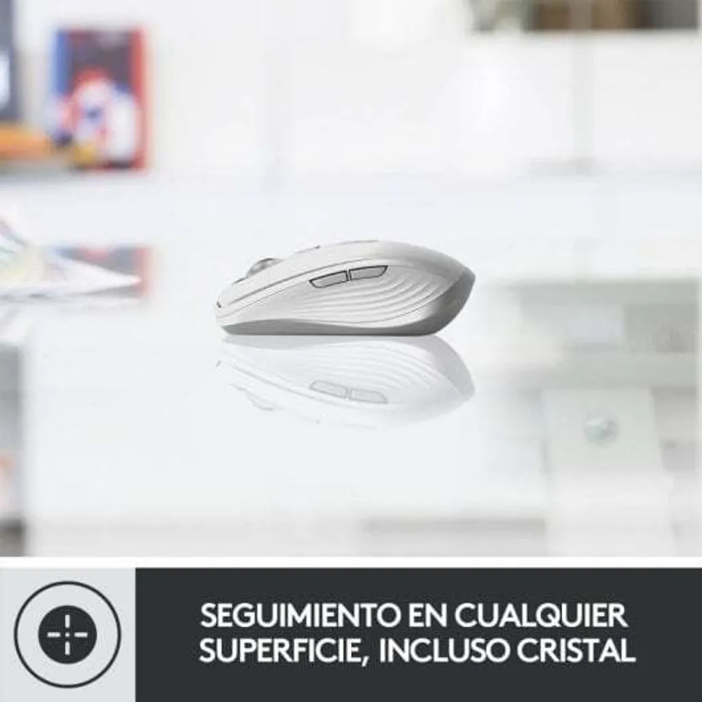 Logitech MX Anywhere 3 Souris Rose Laser Sans Fil Bluetooth 4000 DPI - 5