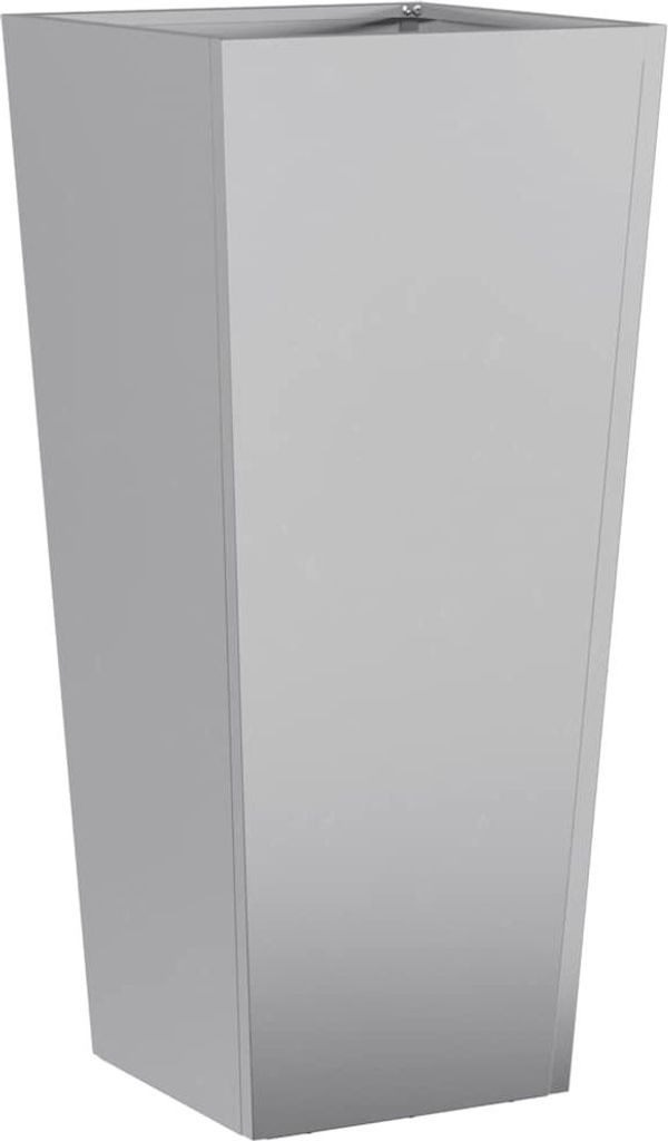 vidaXL Pflanzkübel 35x35x75 cm Verzinkter Stahl