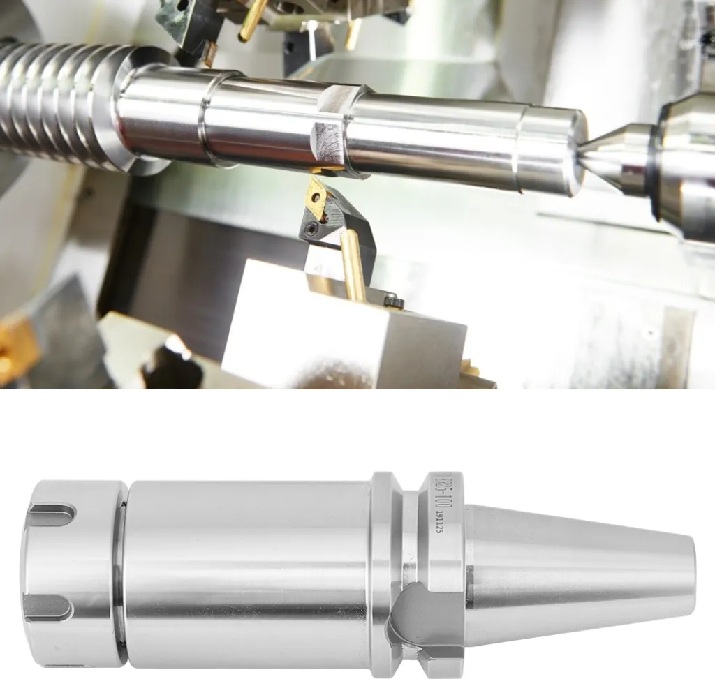 Porte-outils BT30-ER25-100 en Acier Allié 40Cr pour Fraisage CNC Précis