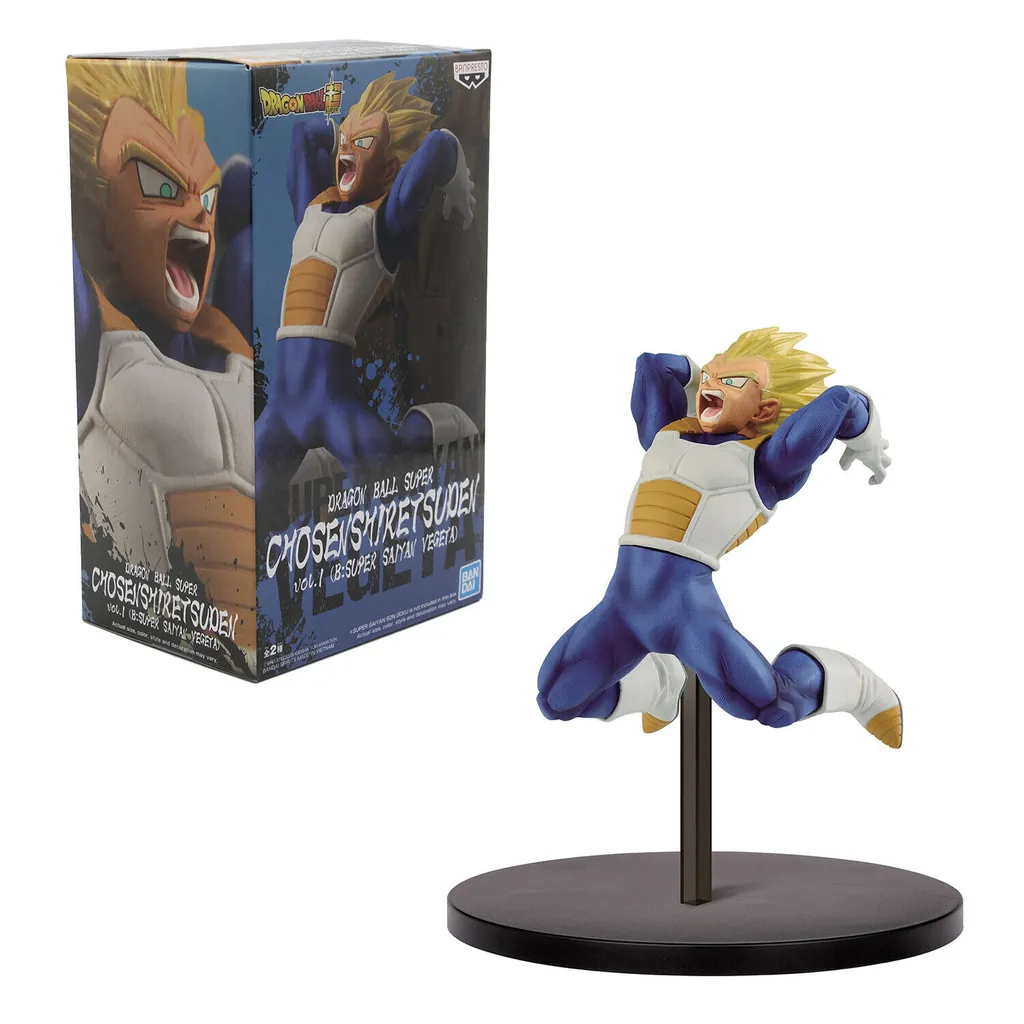 Figurine Dragon Ball Super Chosenshiretsuden Super Saiyan Vegeta 13cm