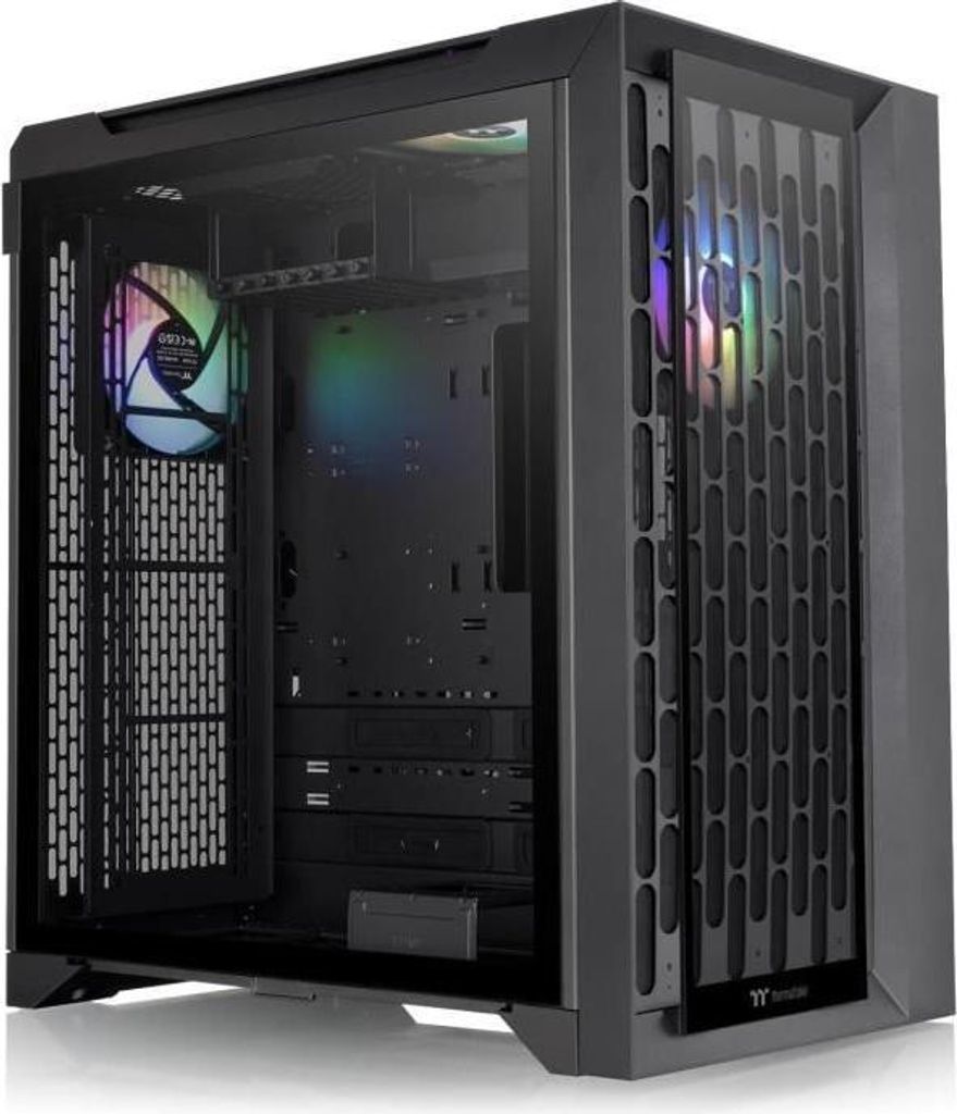 PC Gehäuse THERMALTAKE CTE C700 TG ARGB, E-ATX, 3x 140mm A-RGB Lüfter, Tempered Glass, Schwarz