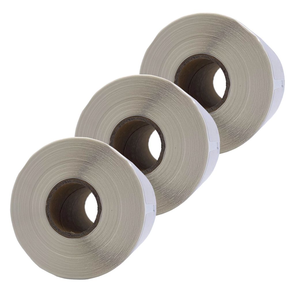DULA Etiketten - Kompatibel mit Dymo 99015 / S0722440 Etiketten - Weiß - Große Mehrzwecketiketten - 3 Rollen - 54 x 70 mm - 320 Etiketten pro Rol...