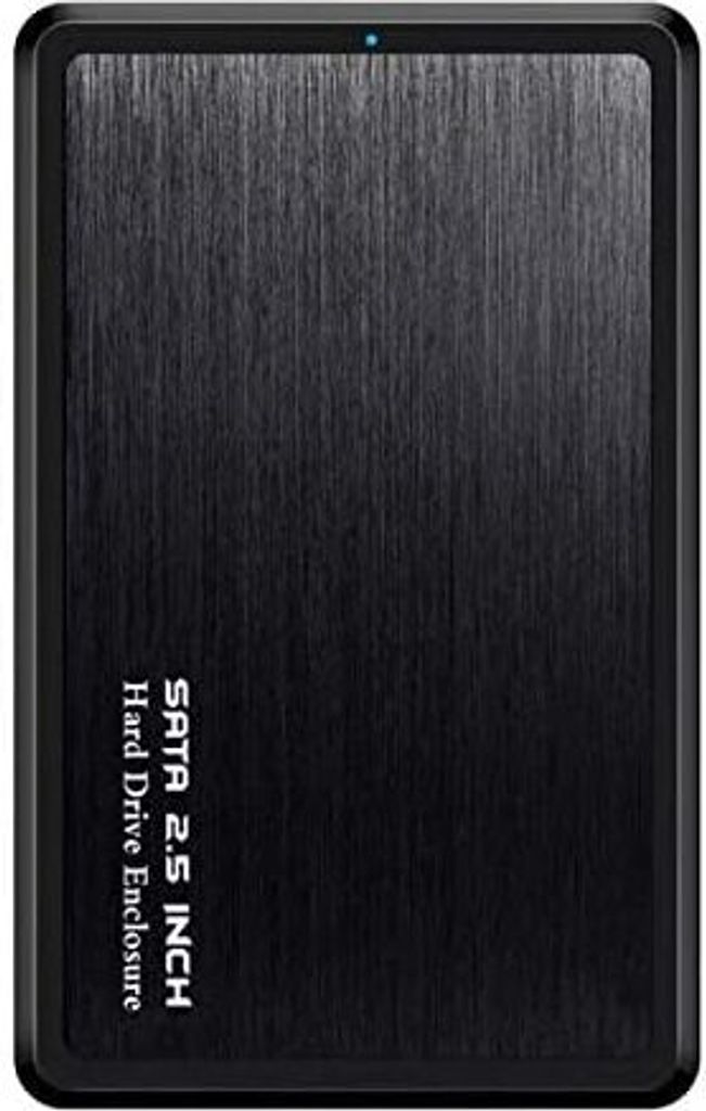System-S USB 3.0 Micro B Festplattengehäuse 2, 5 Zoll SATA 1 2 3 HDD in Schwarz