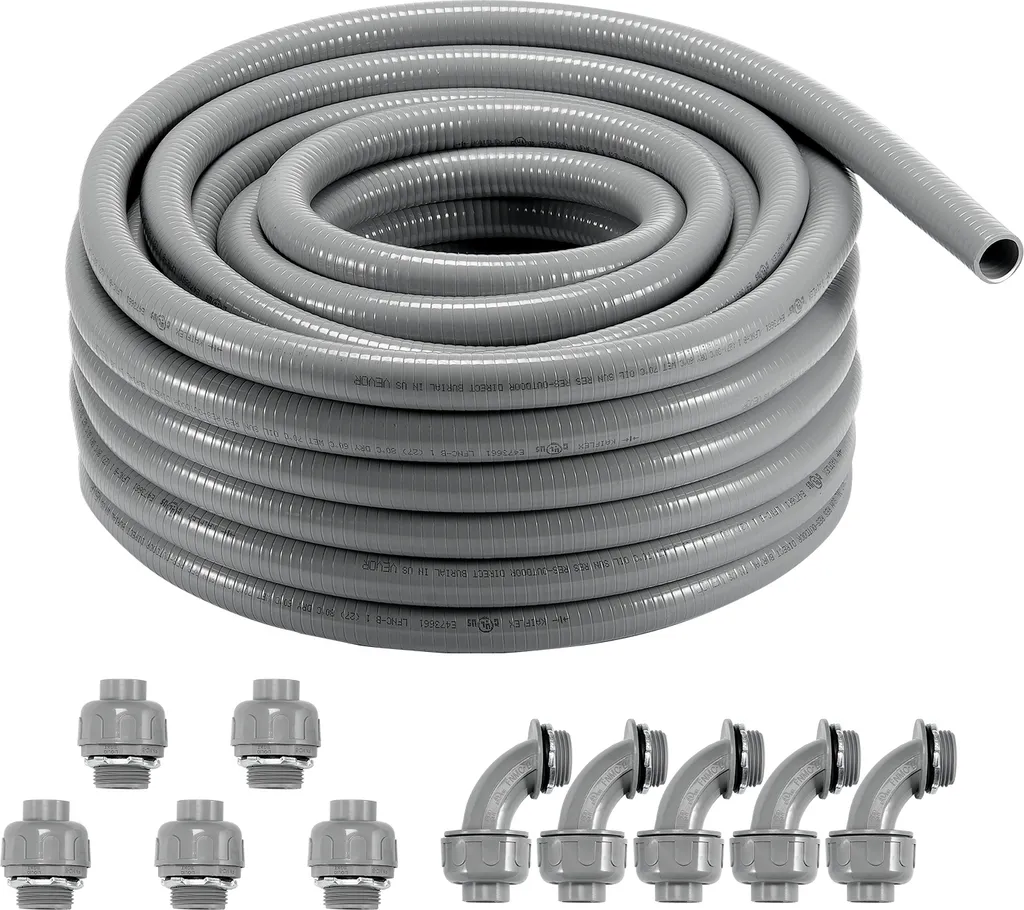 Tuyau Flexible Étanche IP65 contre Humidité pour Pompe et Moteur