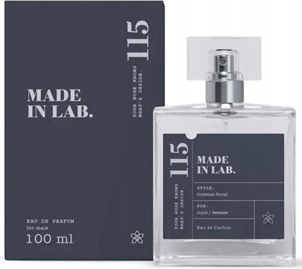 115 Made in Lab 100ml Eau de Parfum FÜR MÄNNER