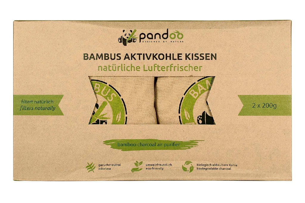 Éliminer Odeurs et Humidité : Purificateur Air Pandoo Bambou 2 x 200g