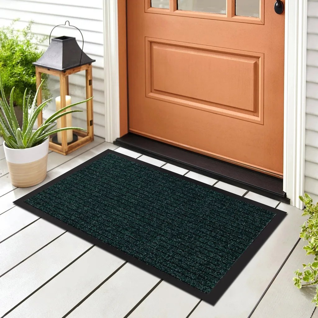 Paillasson extérieur antidérapant DURA 6883 vert résistant 50x80 cm