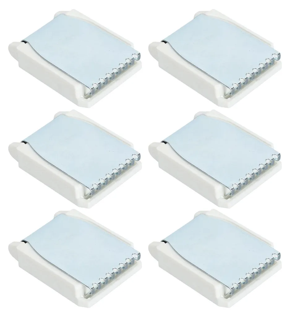 Poids à griffes anti-mailles sautées pour machines à tricoter - Set de 6