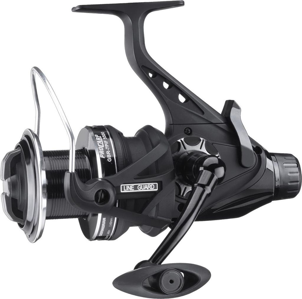 PRO CARP GBR 7PiF, 5500, Beidhändig, Big Pit Freilauf Angelrolle, Frontbremse, 19-78550