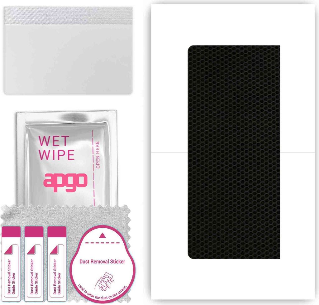 apgo Rückseite Schutzfolie, Skin, kompatibel mit Lenovo Yoga Tab 11, Hinten Displayschutzfolie aus Vinylfolie, kratzfest, einfache Montage - Matrix