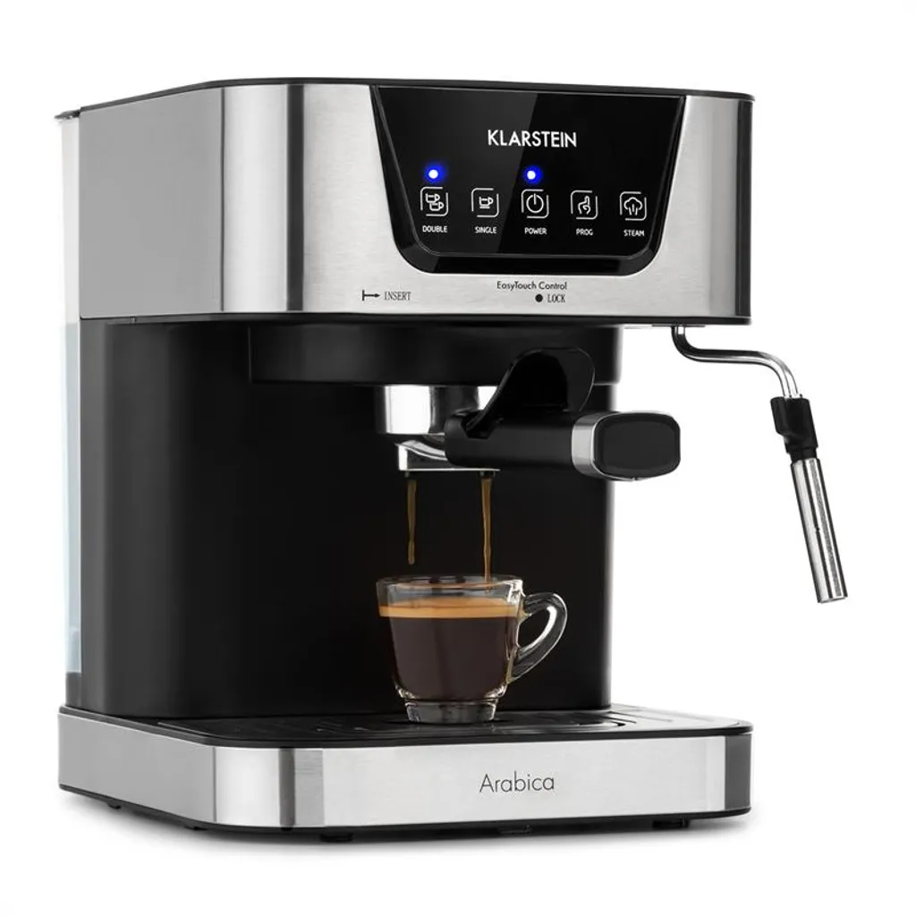 Arabica Espressomaschine 1050W 15 Bar 1 5l