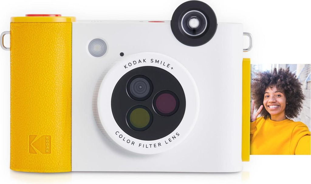 Kodak Smile+ 50,8 x 76,2 mm Biela, žltá Obrázok produktu 
